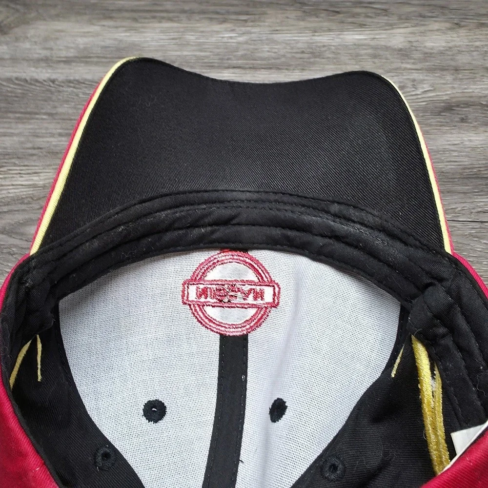 Nissan Hat - Red, Yellow, Black - Lightning Bolts - One Size Fits Most